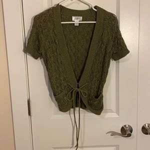 LOFT Short Sleeve Cardigan Size XS